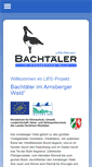 Mobile Screenshot of life-bachtaeler.de